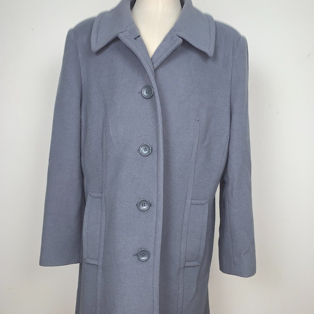 Vintage Mark Reed Fashion Wool Coat Size 16P